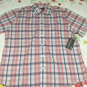 Short Sleeved Button up NWT large